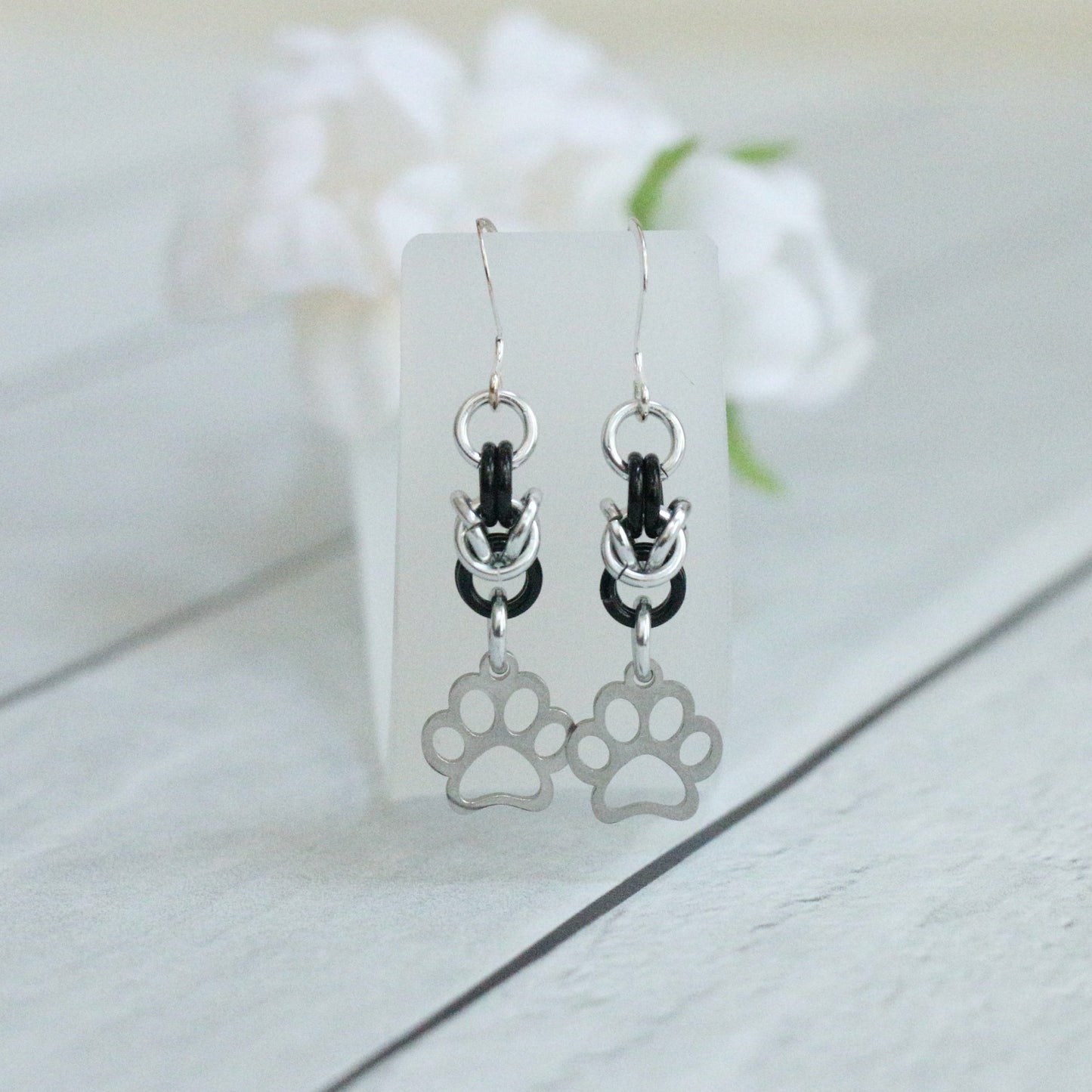 Chainmail Earrings 9431