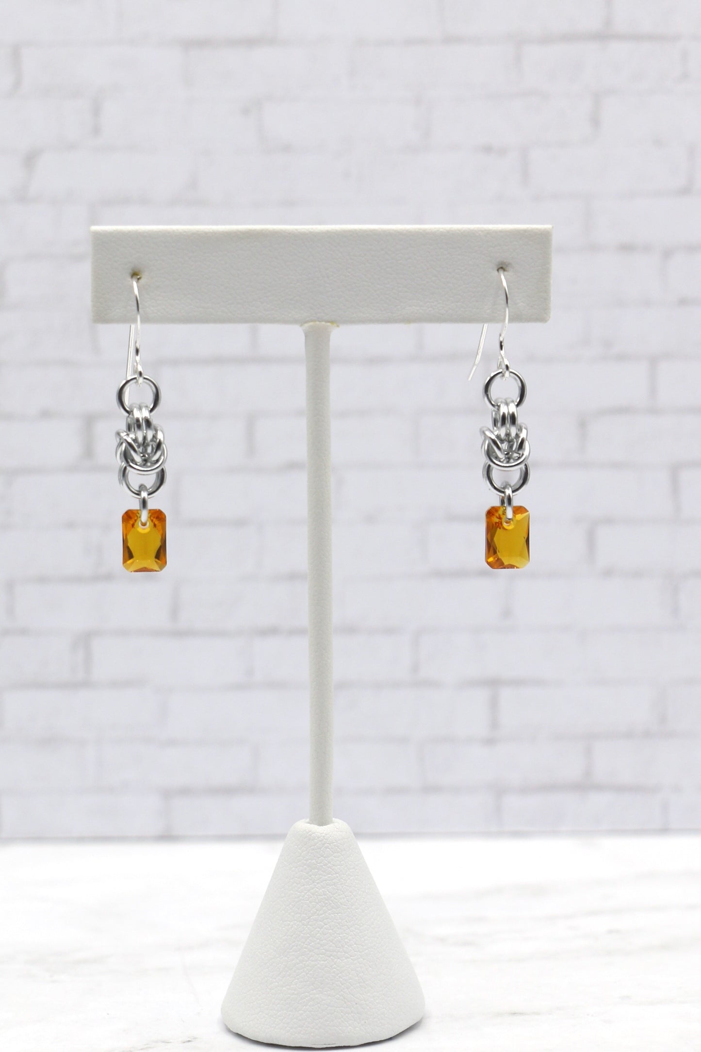 Chainmail Earrings 9483