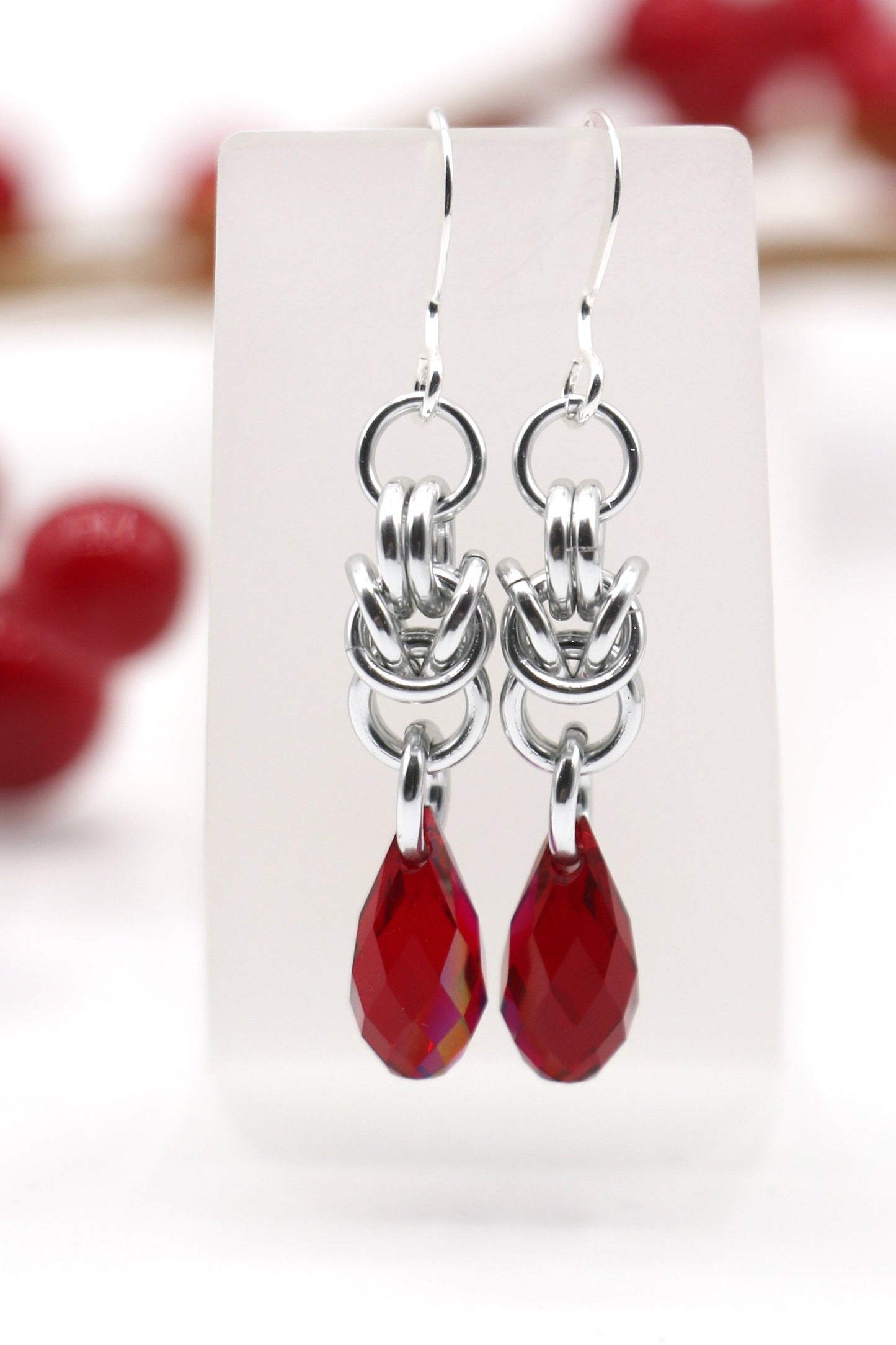 Chainmail Earrings 9510