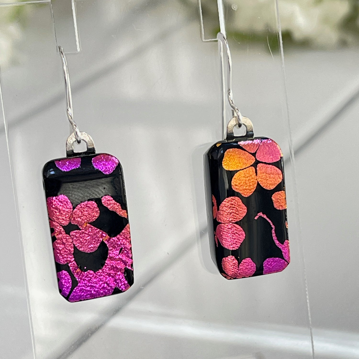 Earrings - Fused Glass