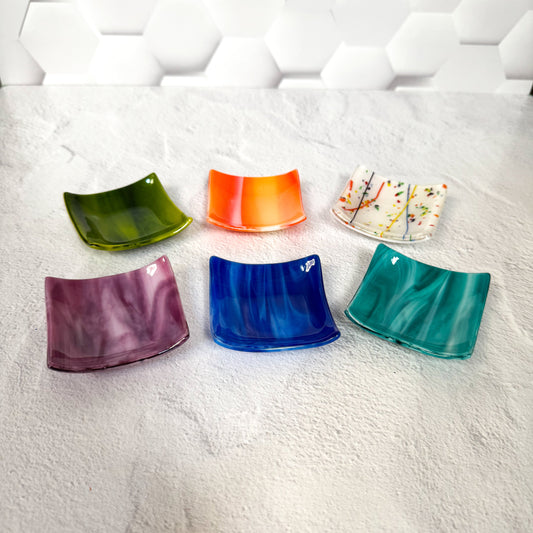 Trinket Fused Glass Dish - 4687