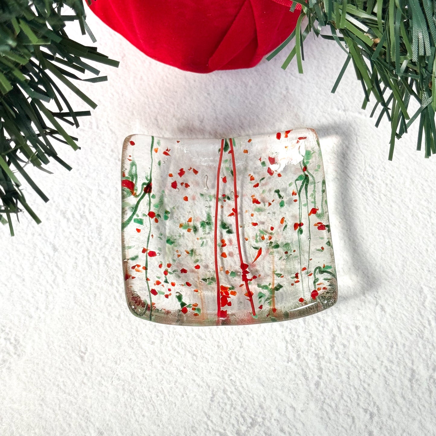 Trinket Fused Glass Dish (Choose Color) - 4687