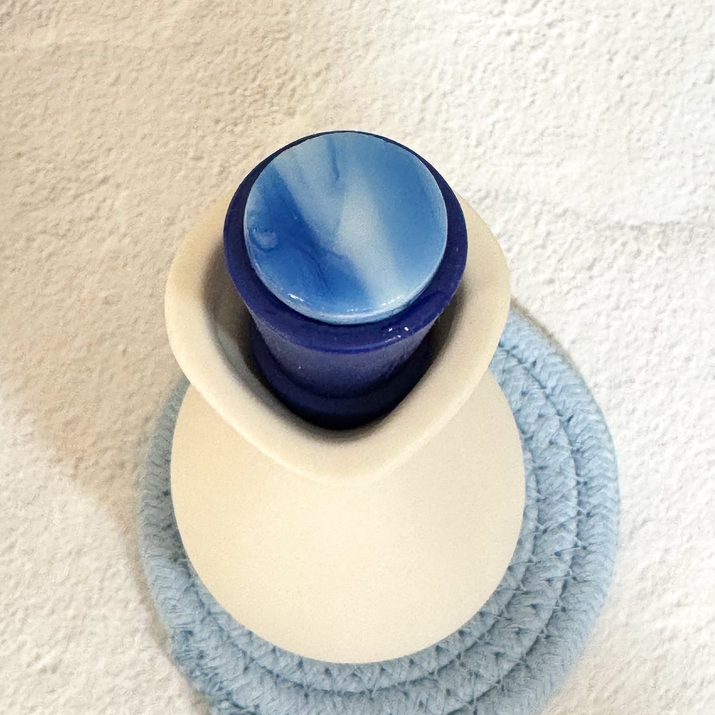 Colorful Fused Glass Bottle Stoppers (Choose Color) - 4699