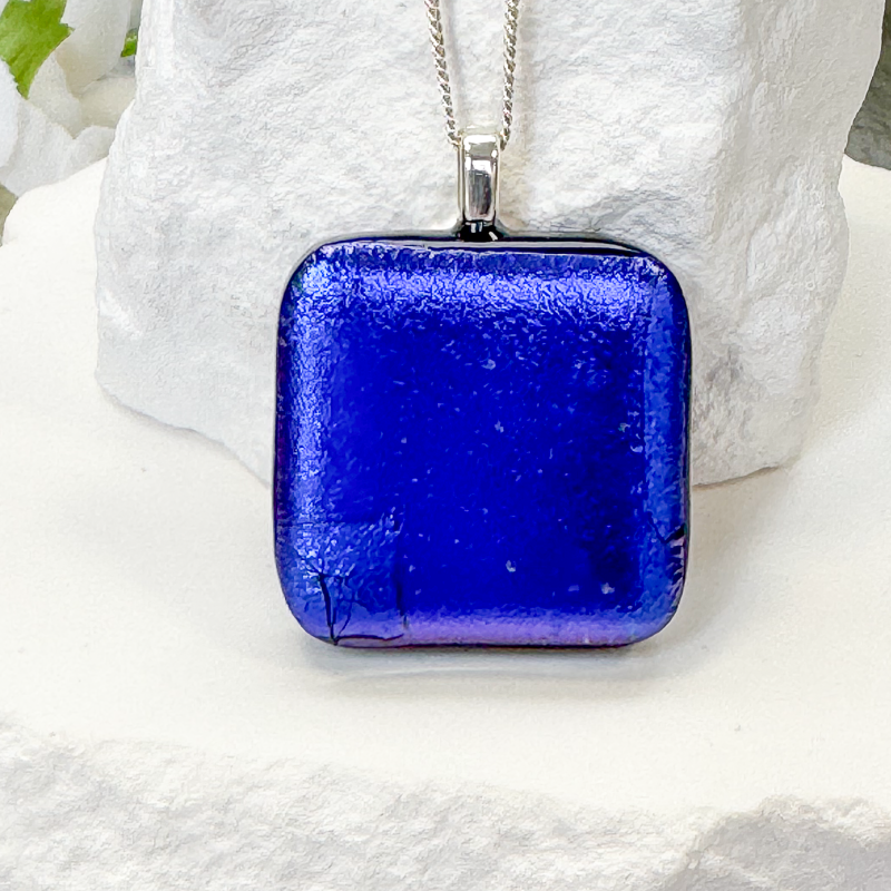 Dichroic Fused Glass Bracelet - 4746