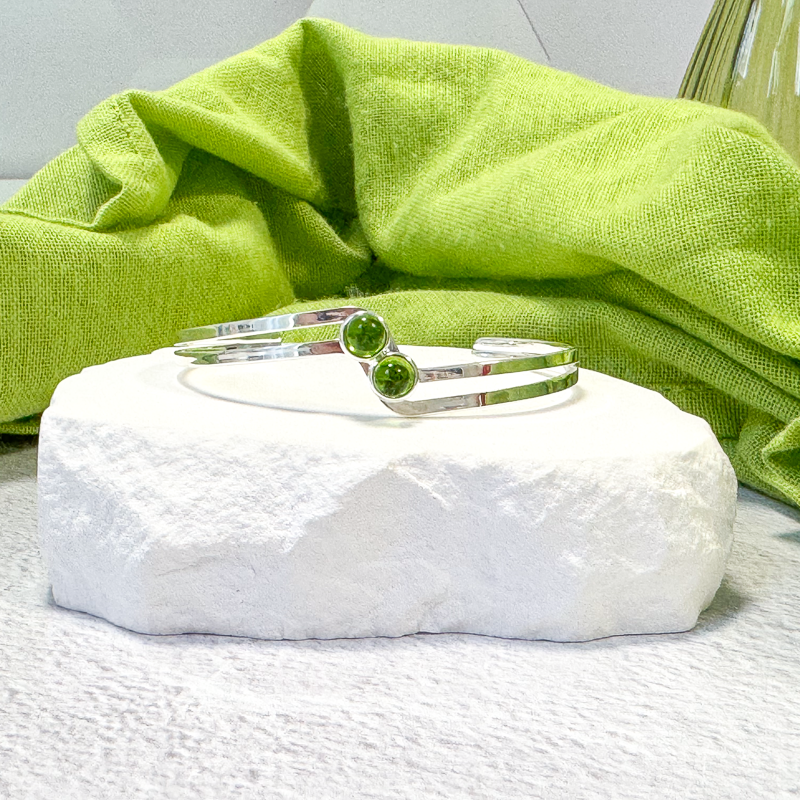 Ocean Bubbles Fused Glass Earrings - 4791