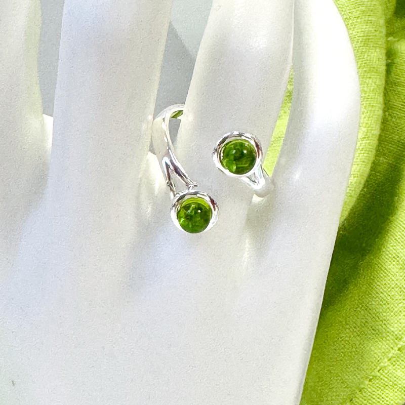 Wavy Fused Glass Cuff Bracelet - 4792