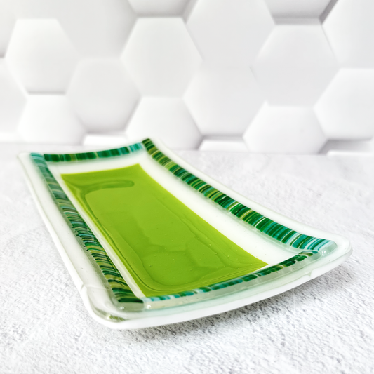 Linear Fused Glass Dish-5030
