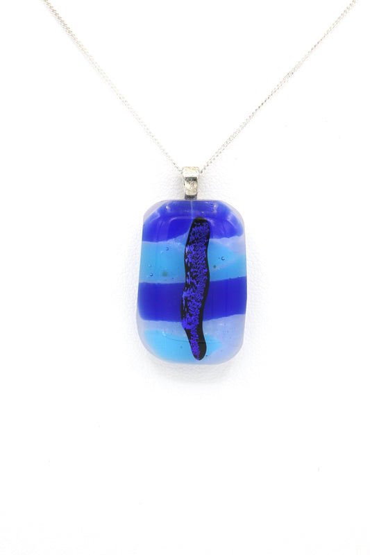 Fused Glass Necklace - 11