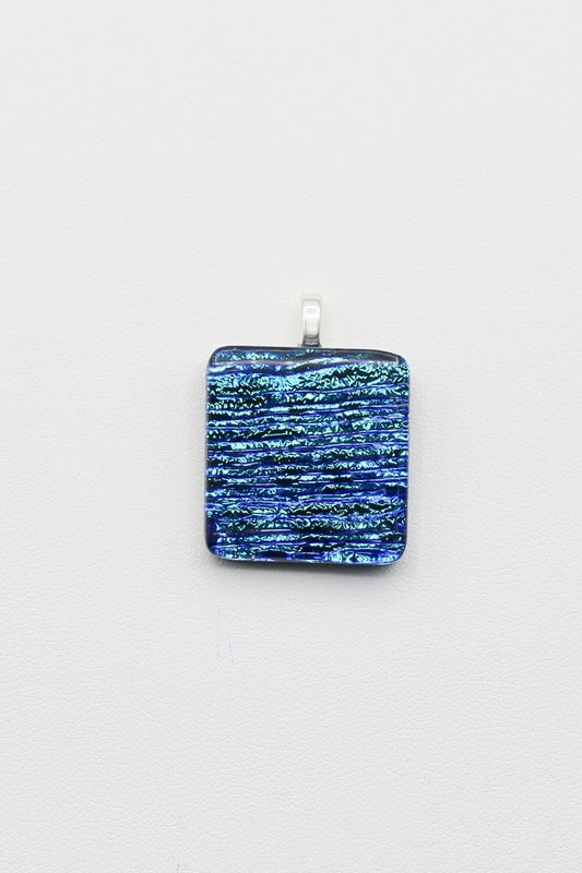 Fused Glass Necklace - 2515