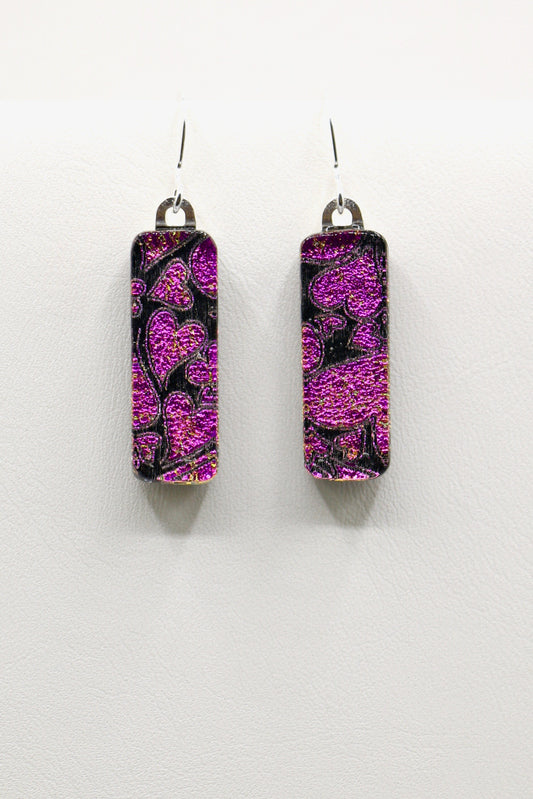 Fused Glass Earrings 2683