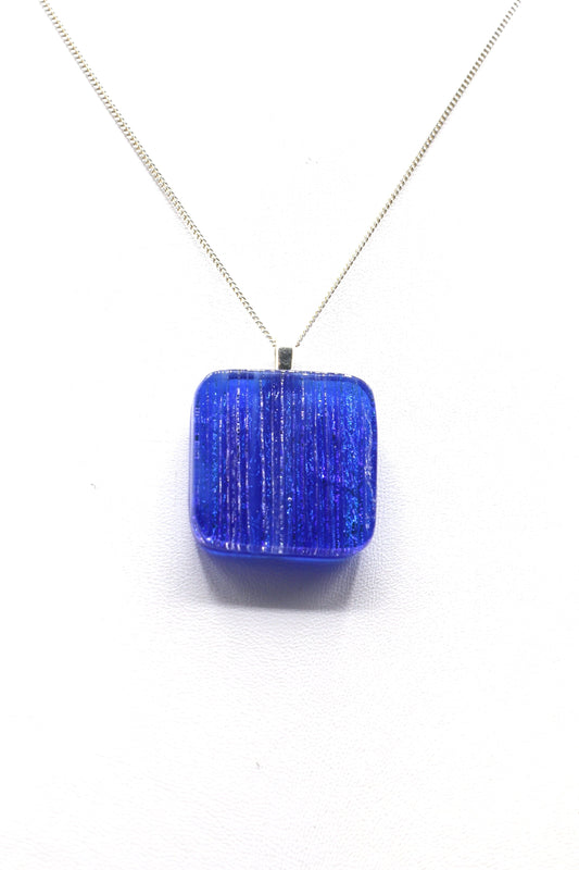 Fused Glass Necklace - 2783