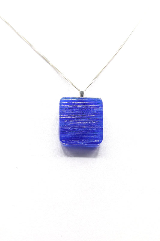Fused Glass Necklace - 2784
