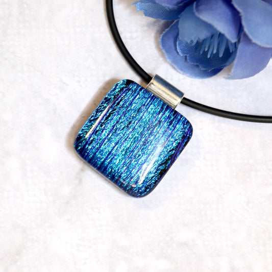 Fused Glass Necklace - 2950