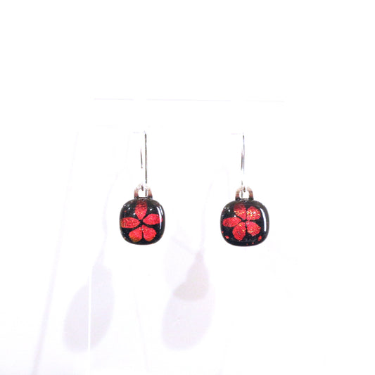 Fused Glass Earring - 3621