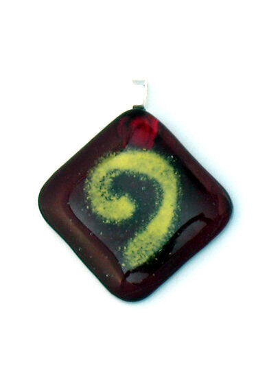 Fused Glass Necklace - 450