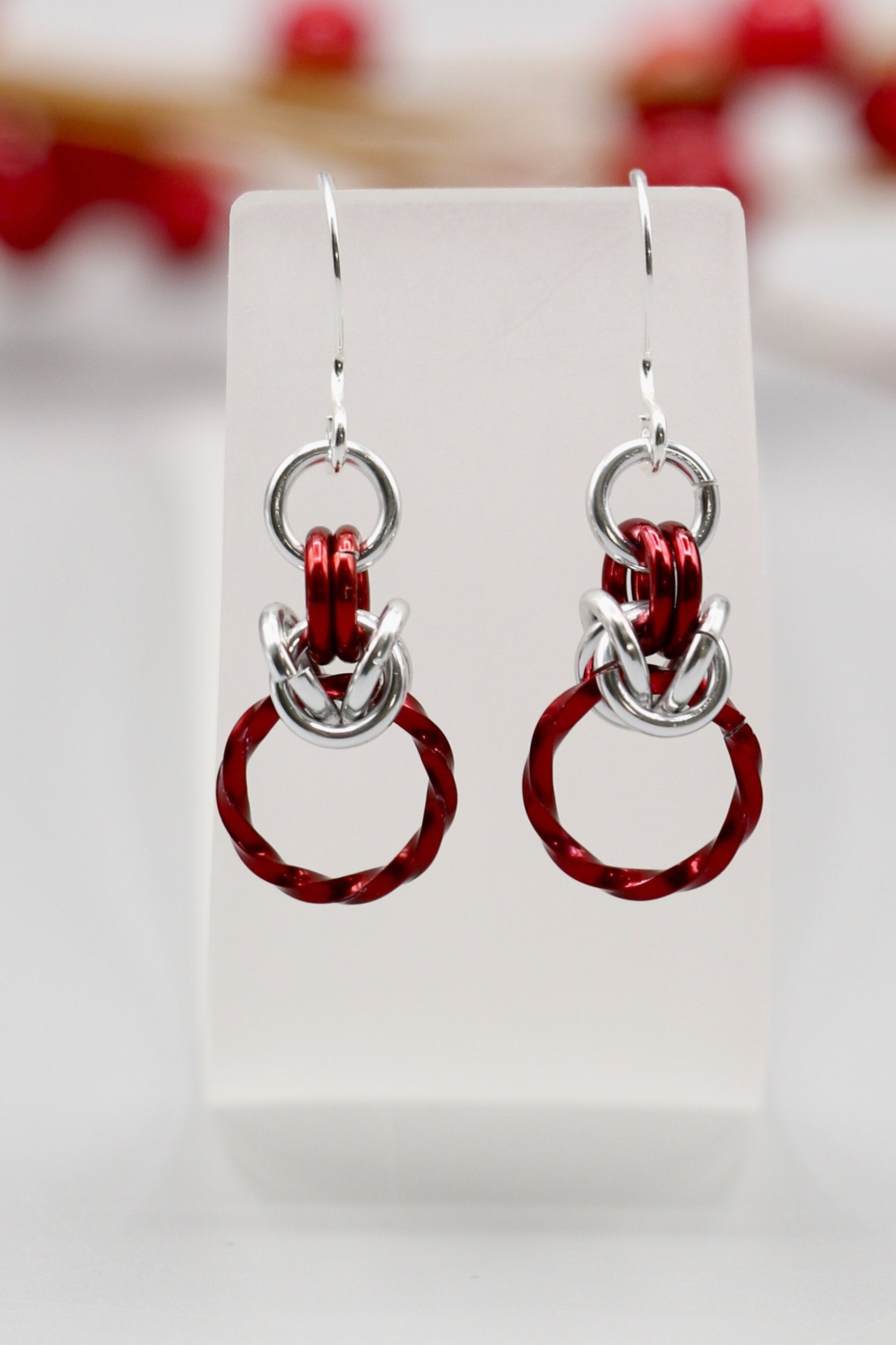 Chainmail Earrings 9481