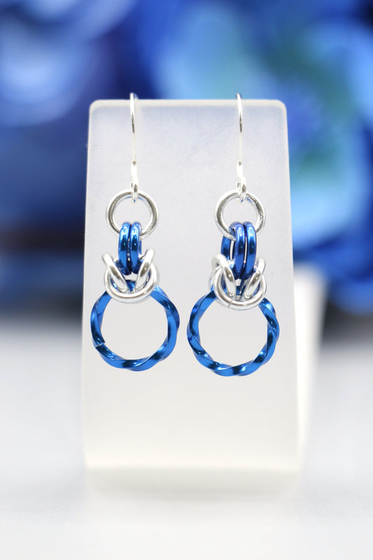 Chainmail Earrings 9482