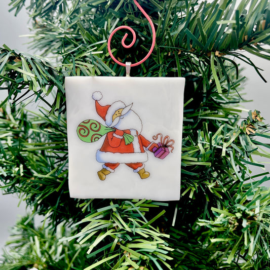 Santa Sack Ornament - 9584