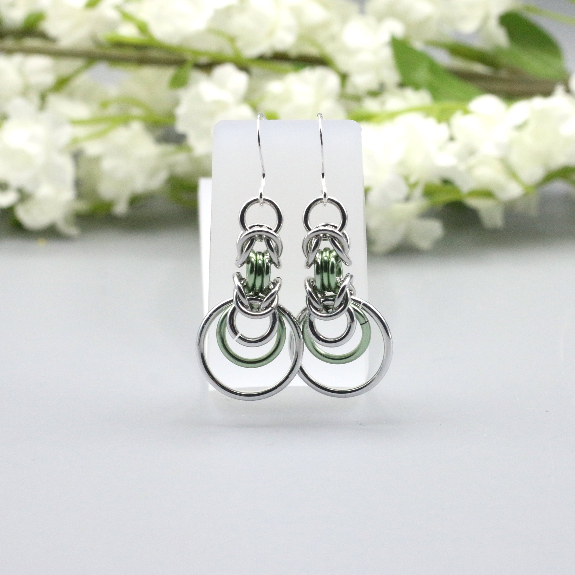 Chainmail Earring - 9599